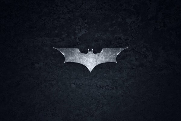 The image of Batman on a black background