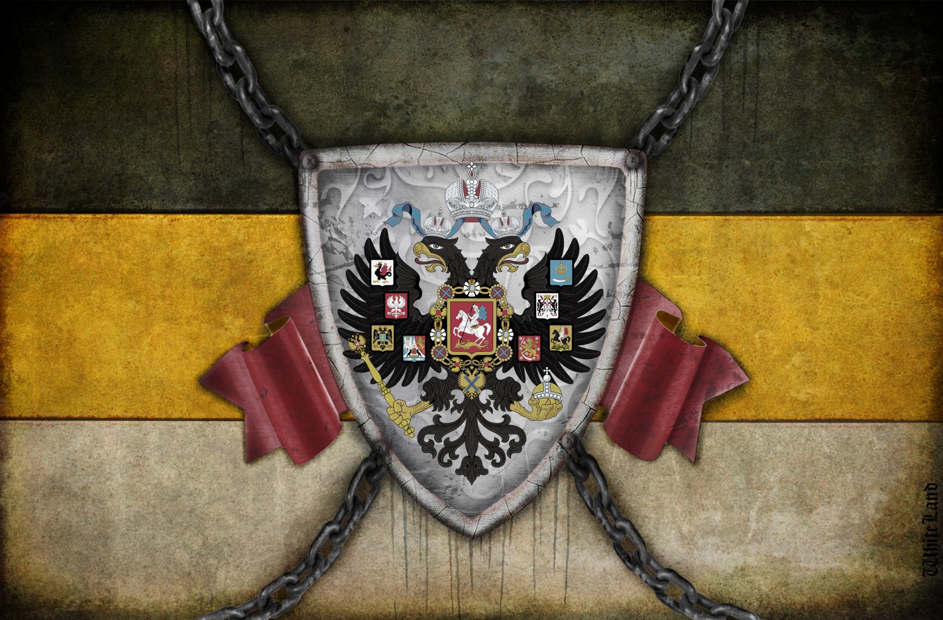 flag coat of arms empire