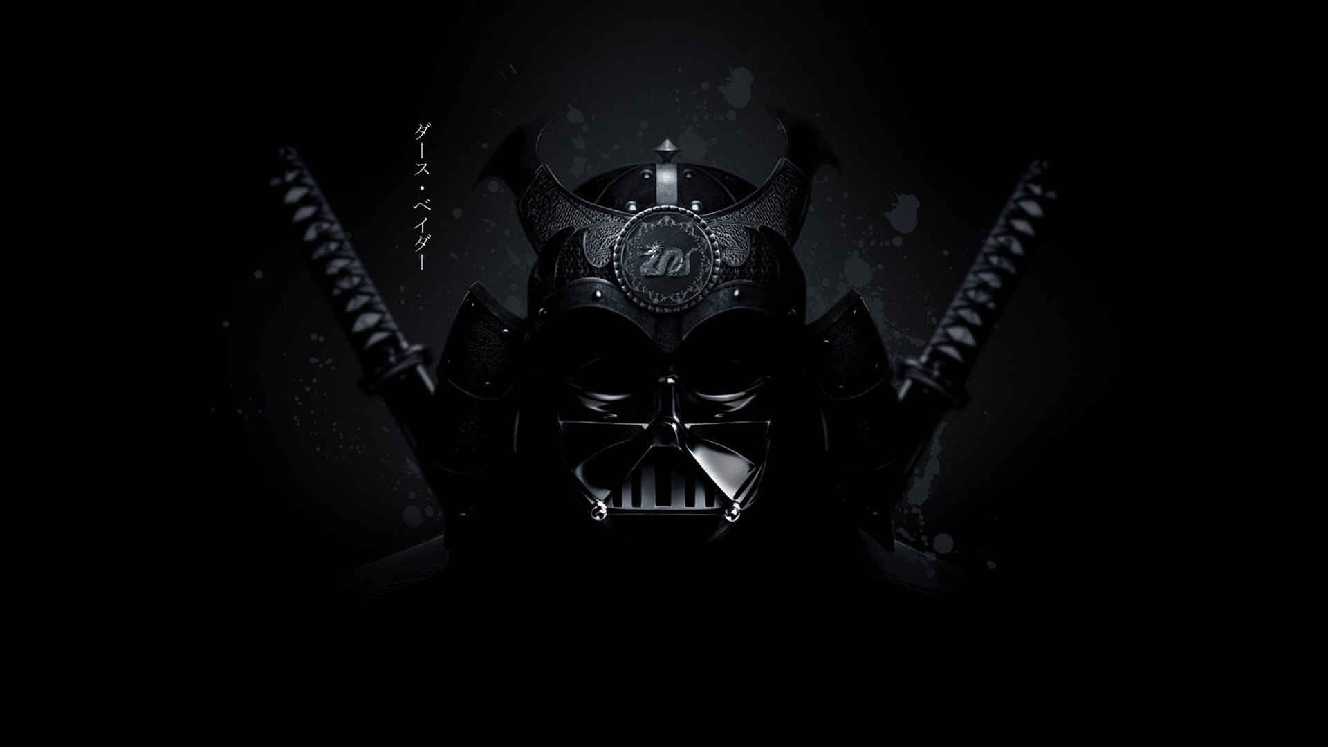 darth vader render samurai star war