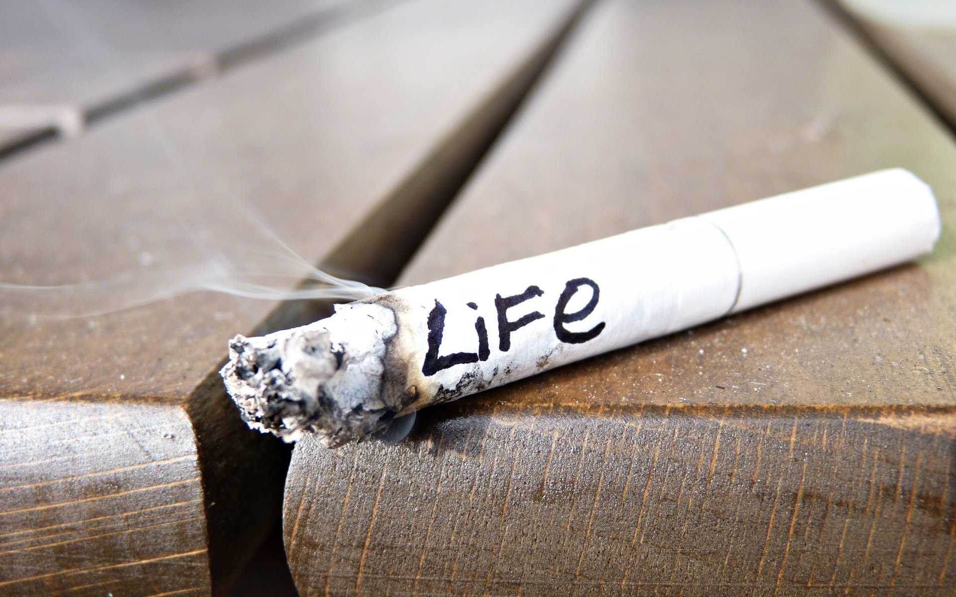 cigarette stub word life smoke