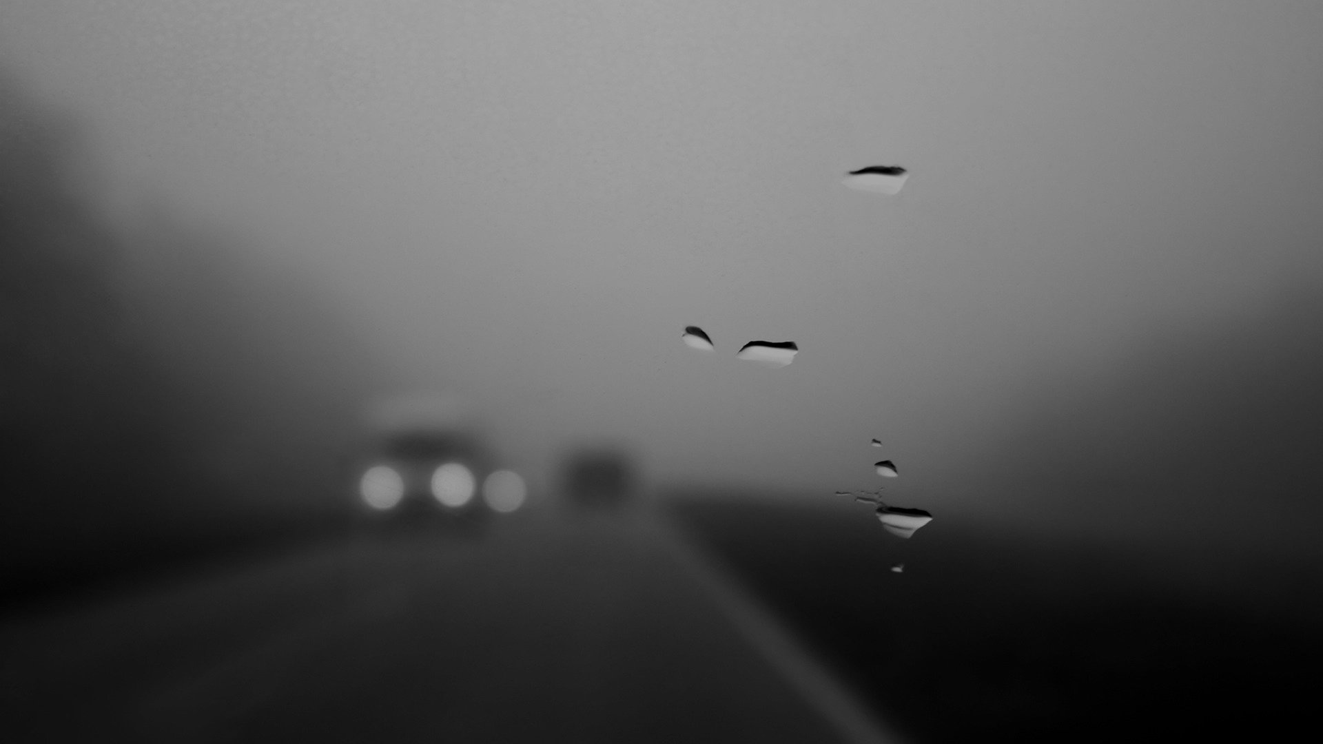 road machinery glass drop