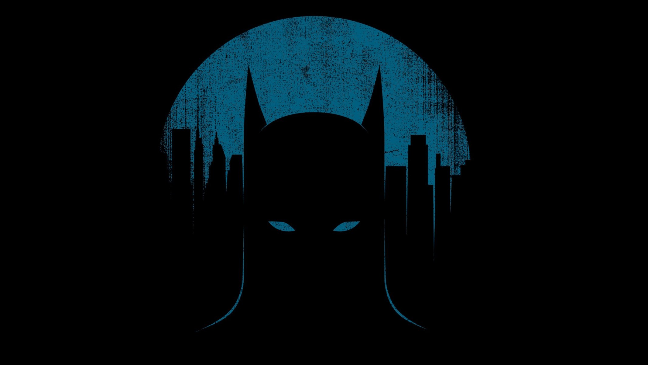 batman city silhouette batman