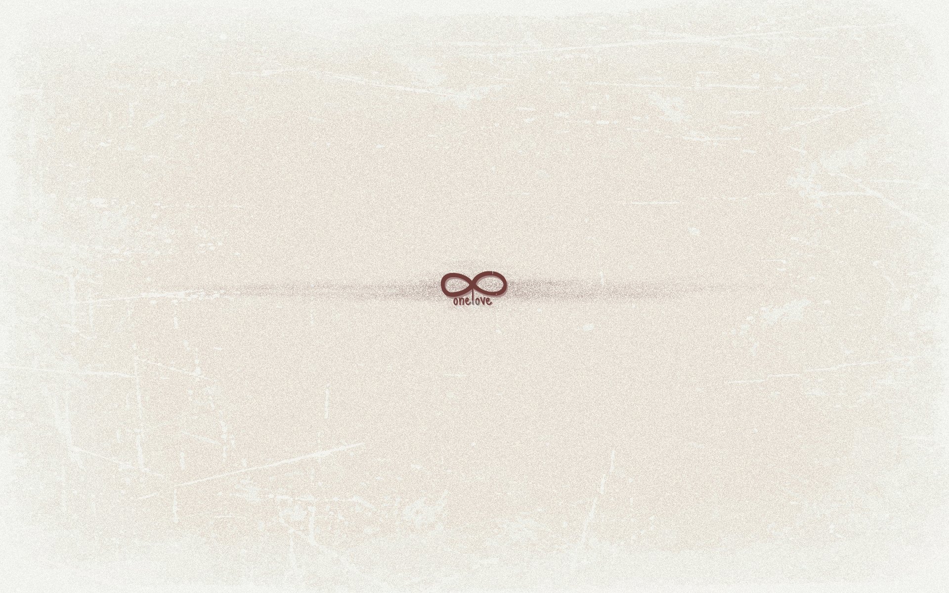 minimalism infinity onelove