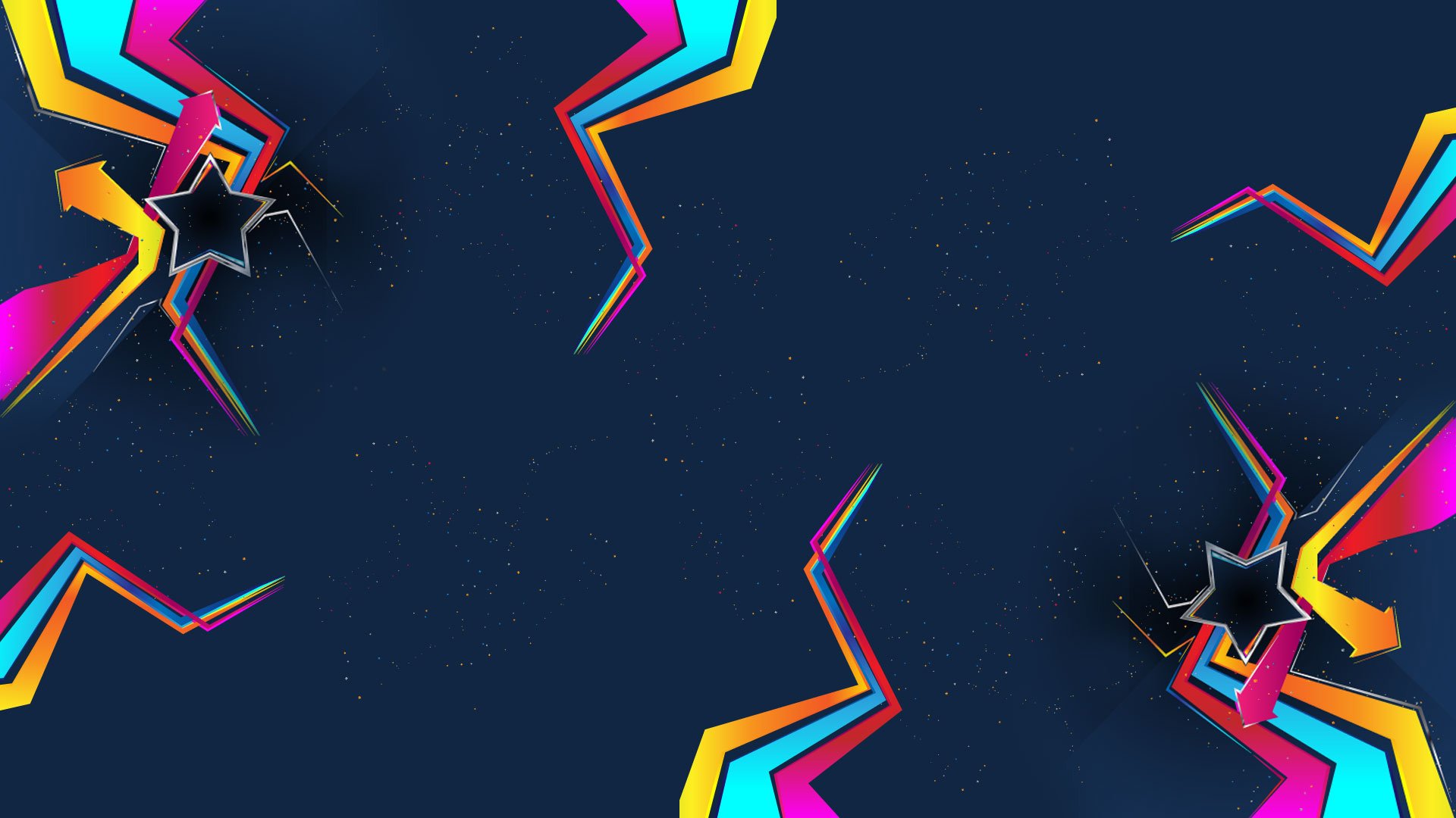 background line of the arrow star vector