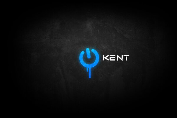 Kent cigarette logo on black background