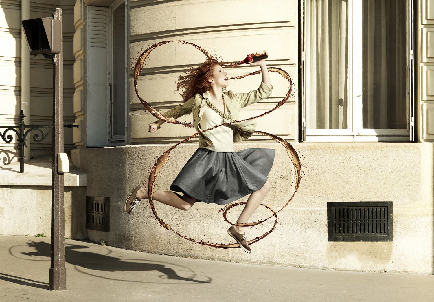 novel lourent photos girl coca-cola of the jet street
