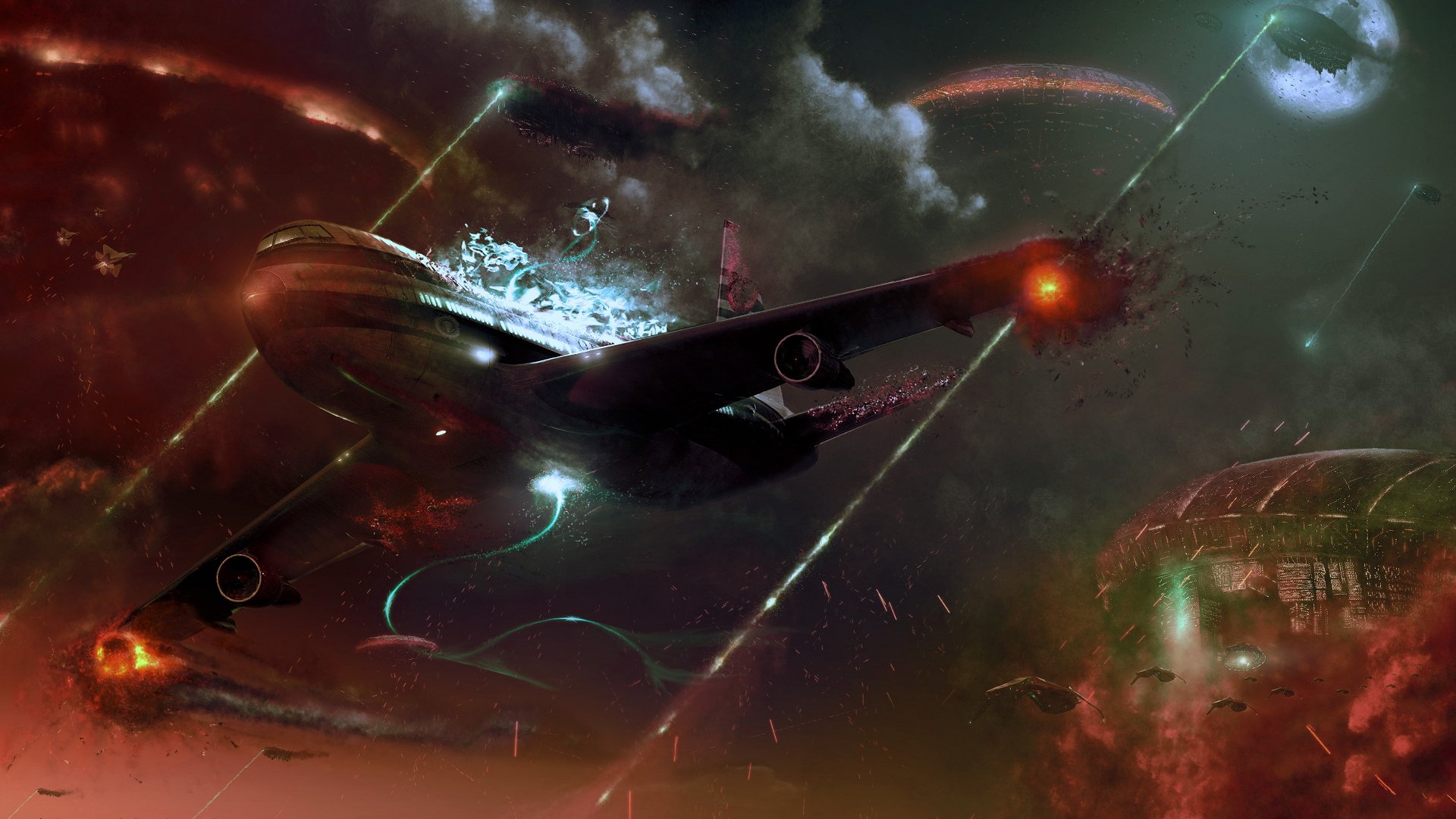 war plane ufo