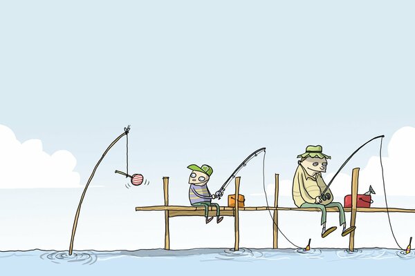 Sweet bait for a mountain fisherman