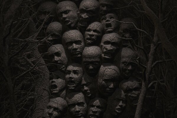 Skulls. Graves. Horrors. Cry of the soul