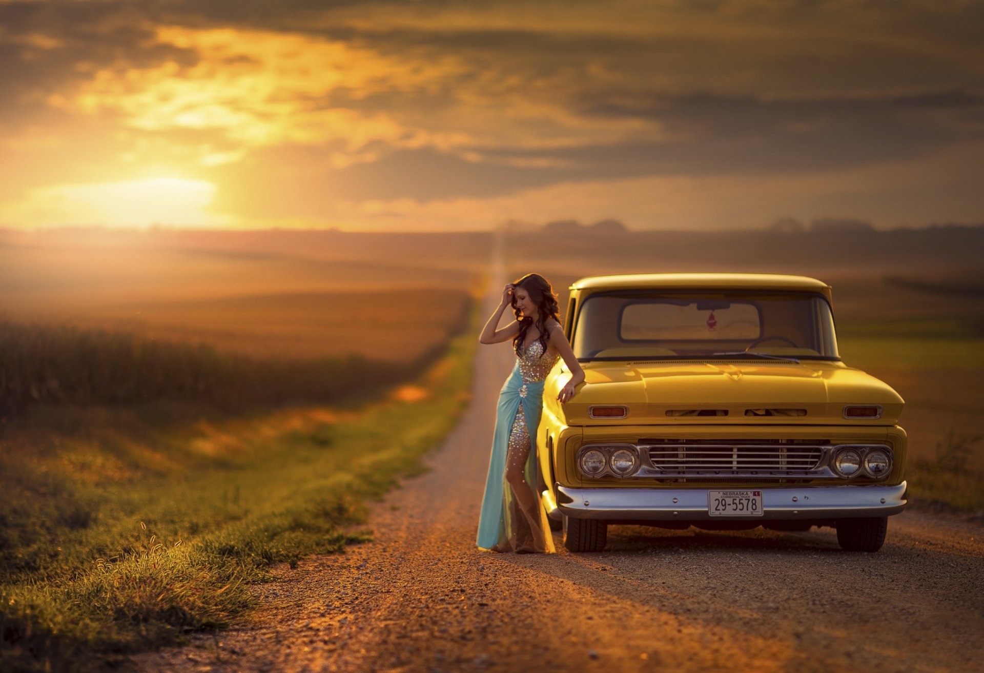 pace road girl machine car chevrolet