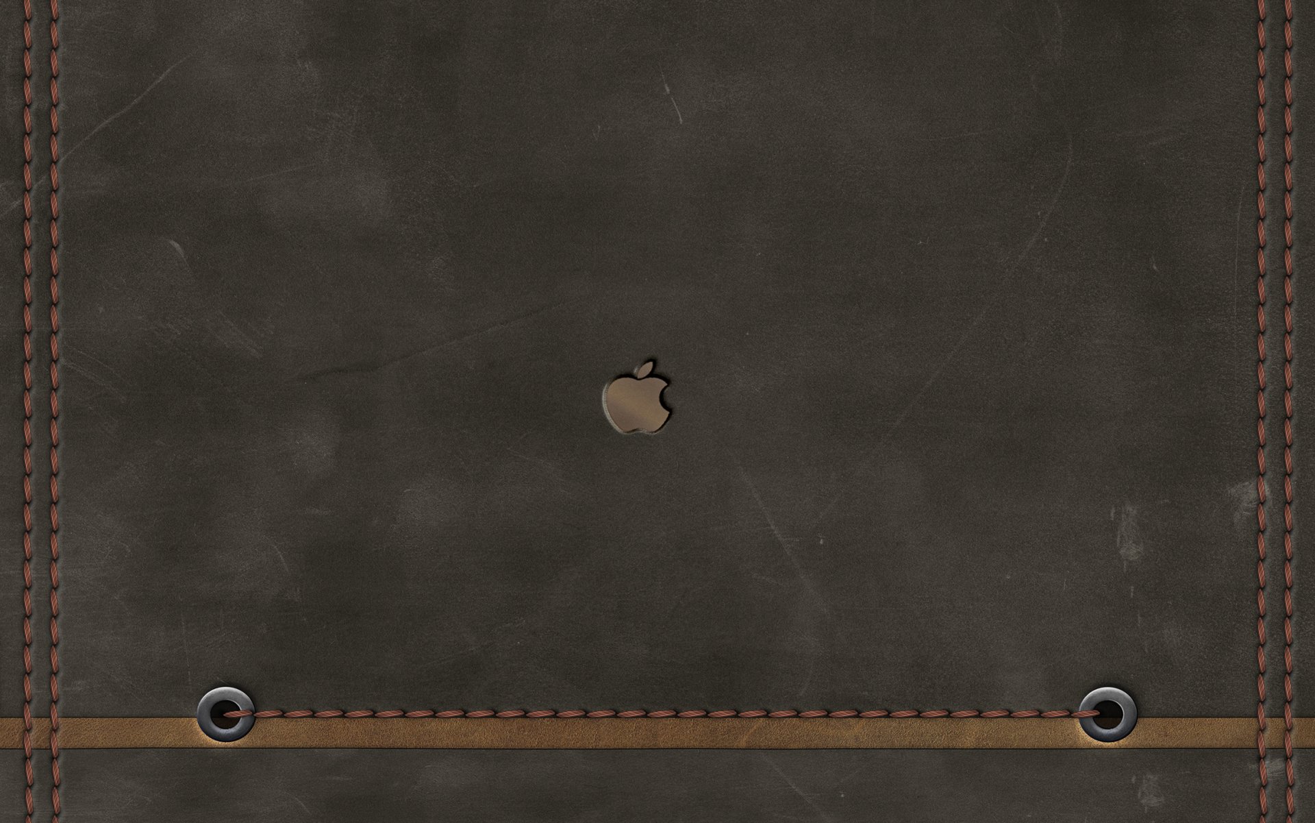 leather apple mac