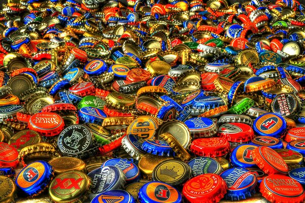 Colorful bright covers for the entire background
