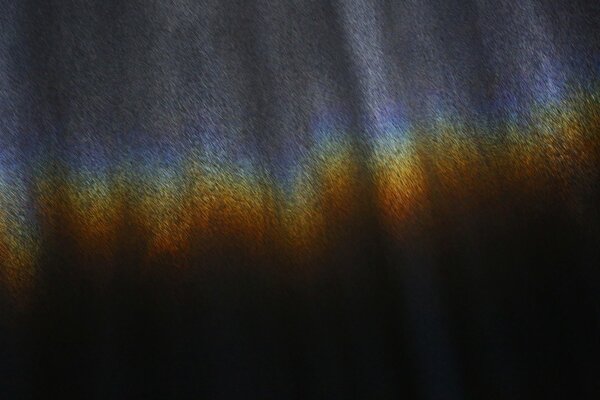 Uneven texture with unusually incident light