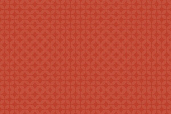 Orange fabric with printed pattern