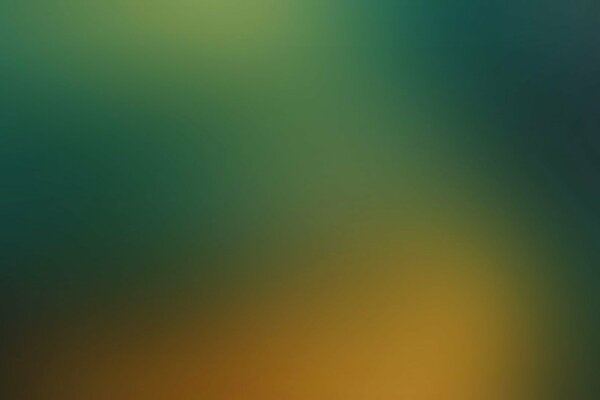 Glare of light in a green background