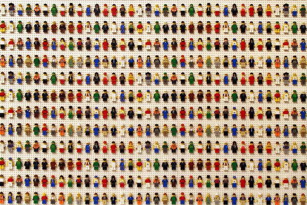 Lots of different lego toys