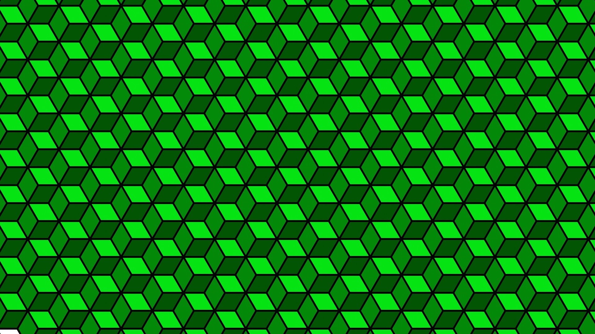 abstract flowers face cubic meters diamond volume