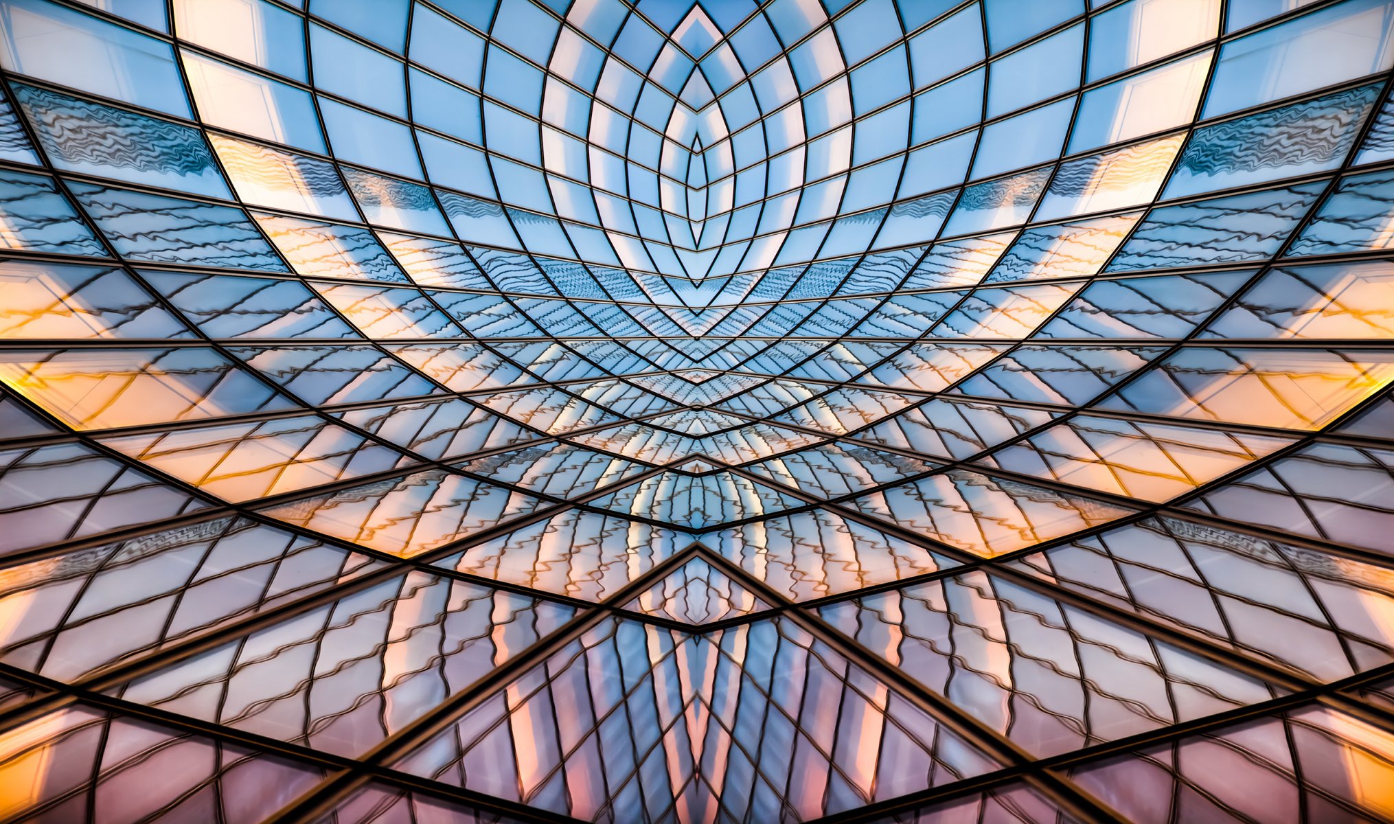 tained glass glass line
