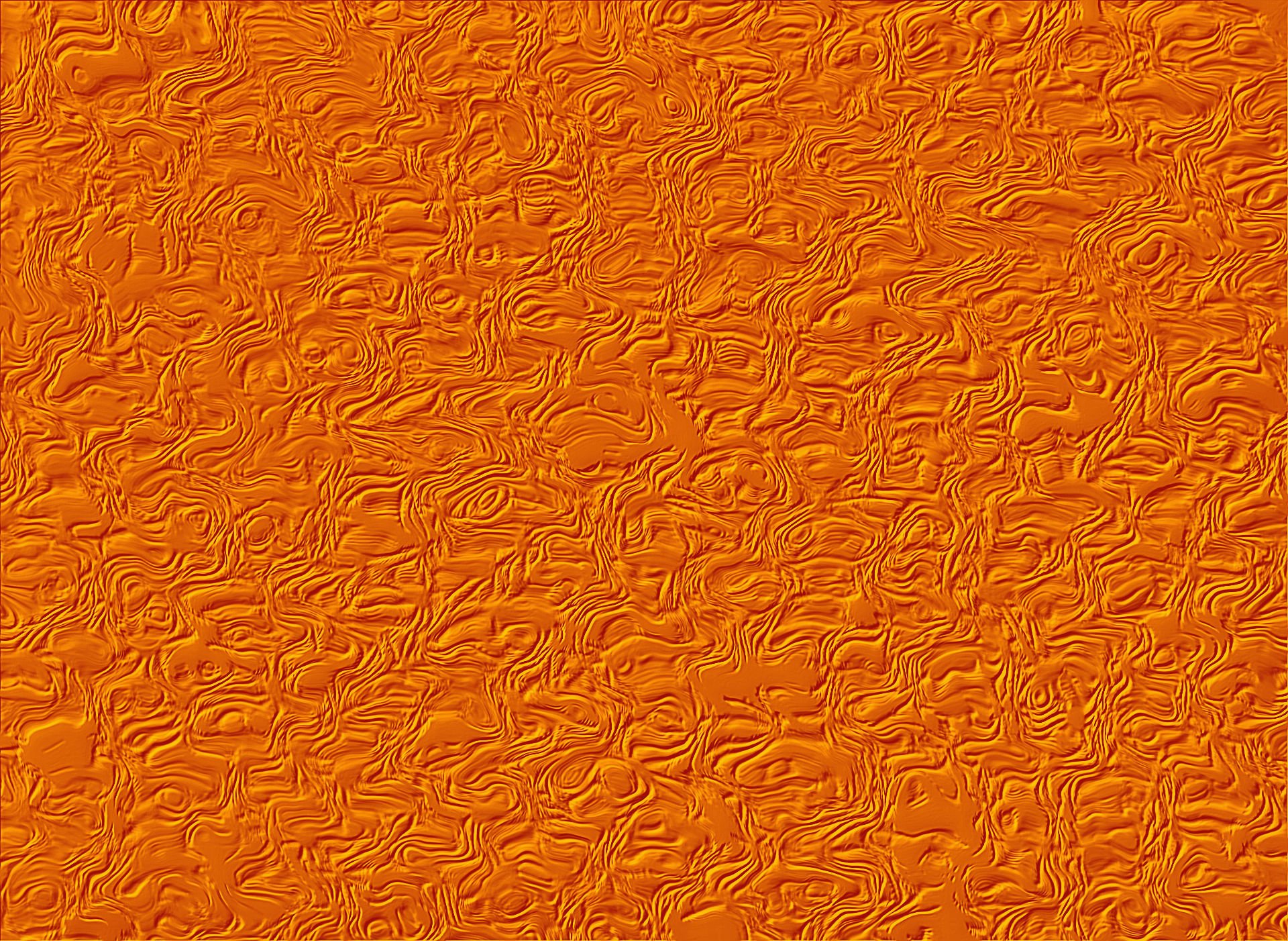 textures fantasy waves relief orange background