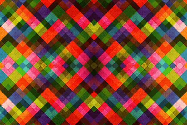 Rhombuses are all the colors of the rainbow