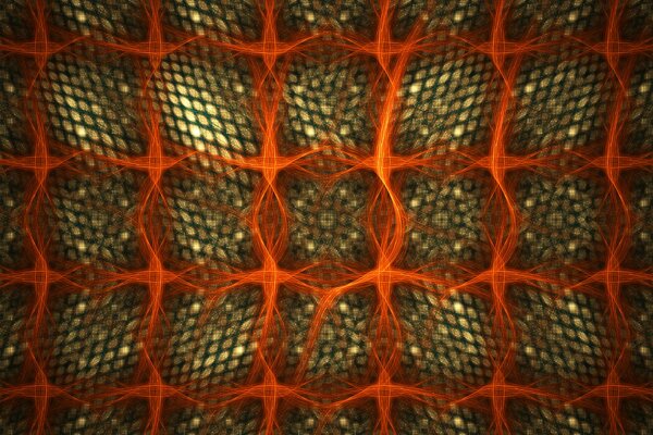 Patterned Snake Skin Cage