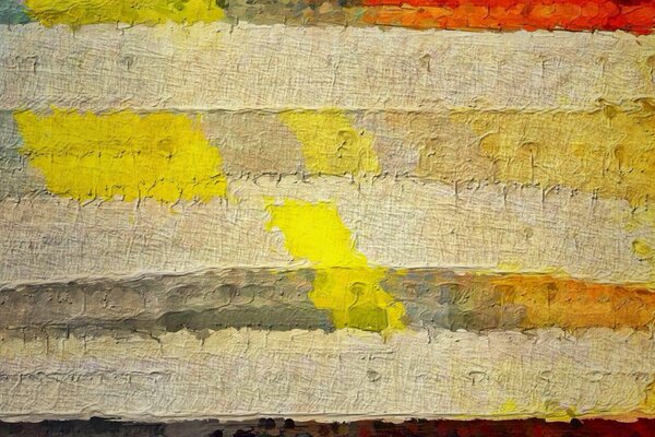 Painting in yellow