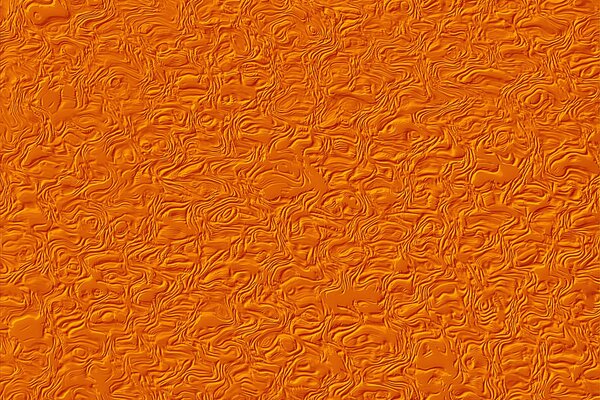 Textured relief of an orange background