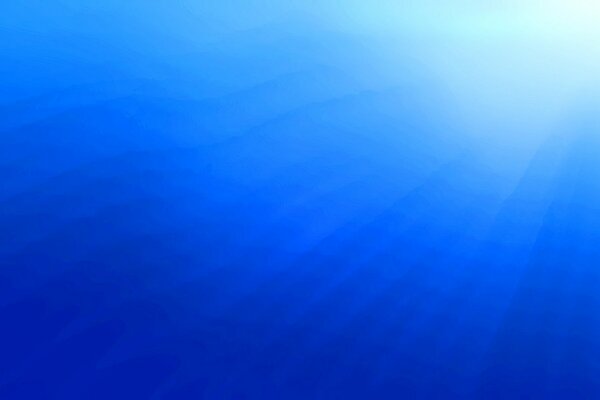 Gradations from dark blue to light blue