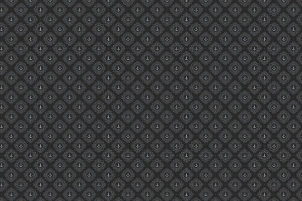 Grey pattern. Anchor in diamonds