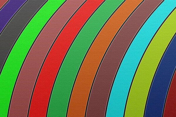 Multicolored colored lines in the form of stripes