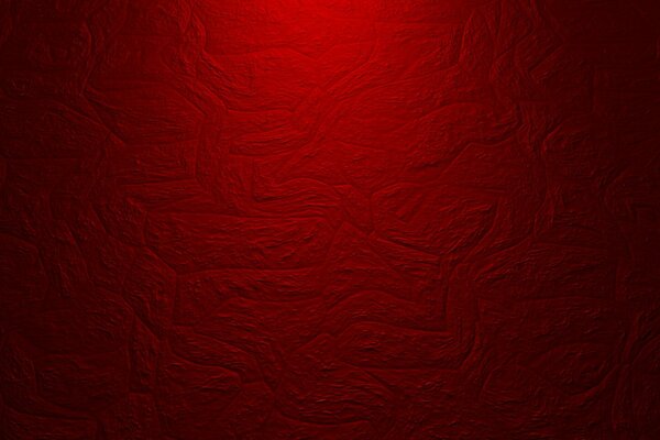Red monotonous screensaver with blackout