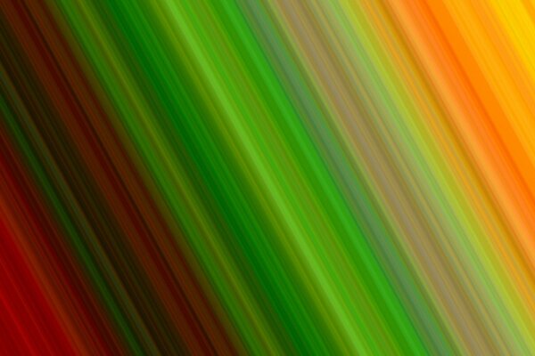 Colorful multicolored lines at an angle