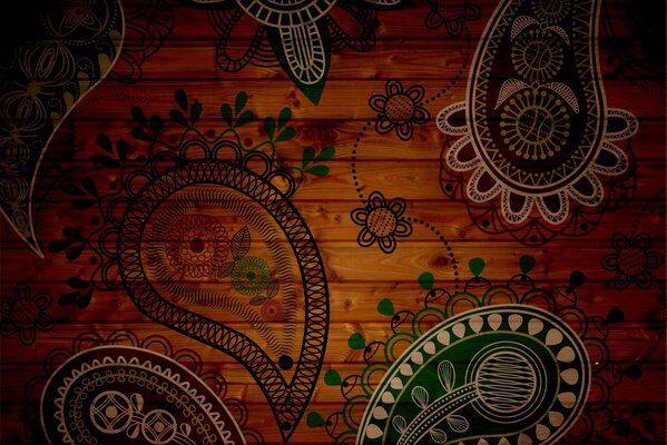 Amazing textural patterns on wood