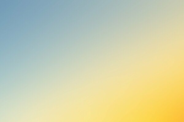 A pastel gradient of gray-blue turning into a juicy yellow shade