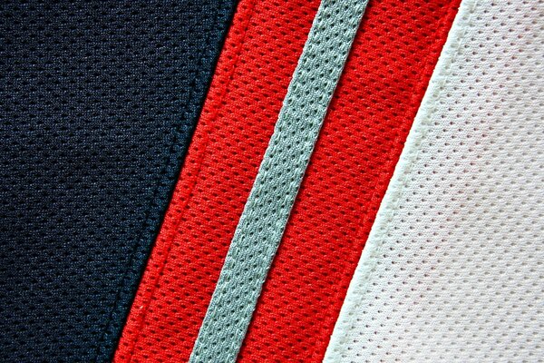 Hockey uniform in macro shooting