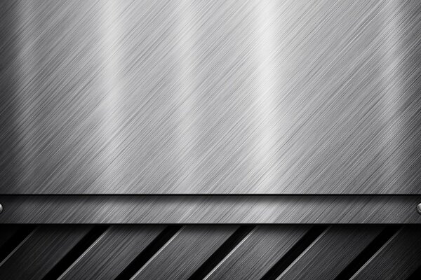 Cold metal background lines