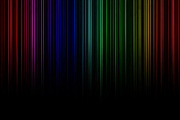 Multi-colored texture in the form of stripes