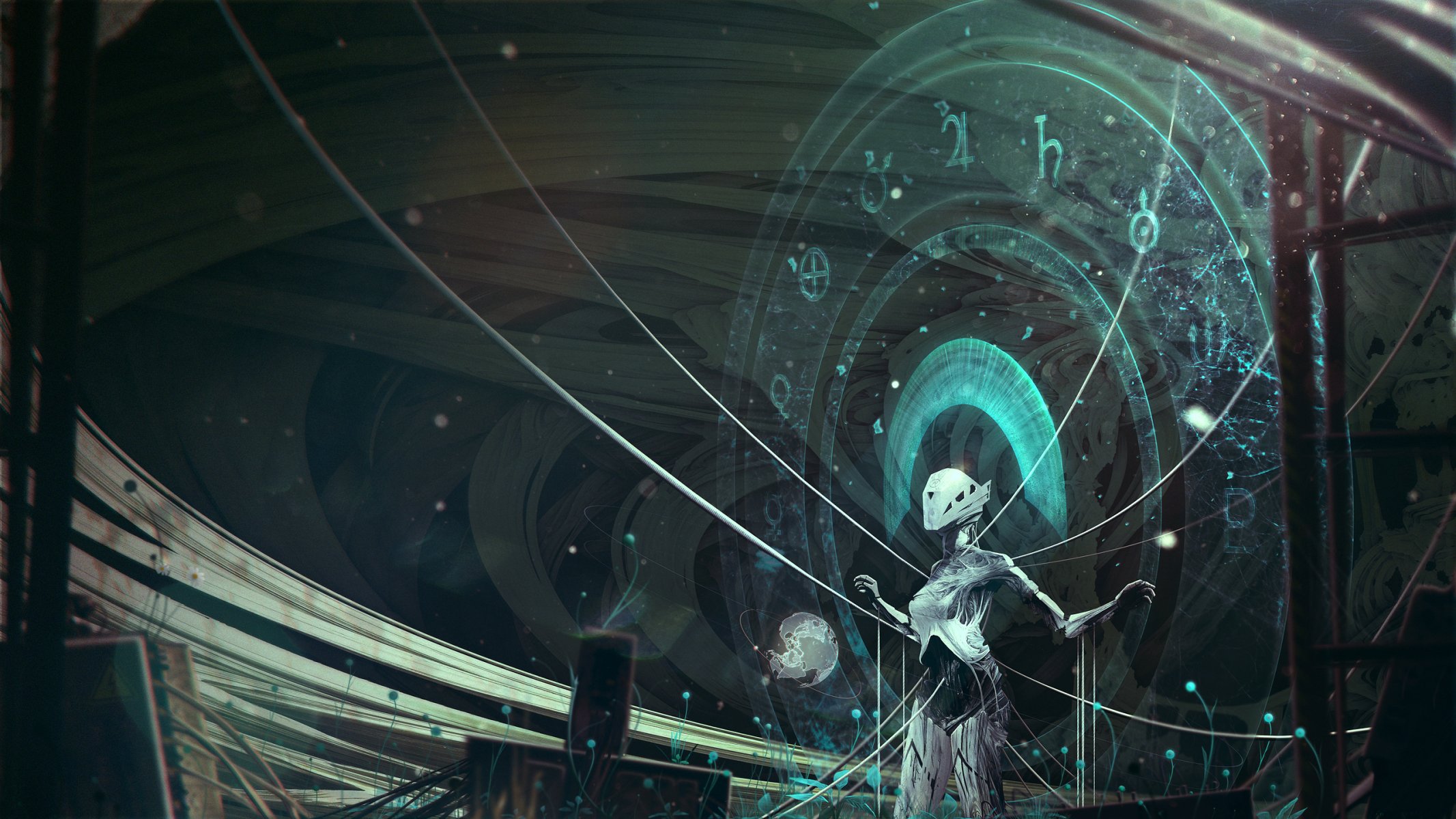 machine robot symbols fiction