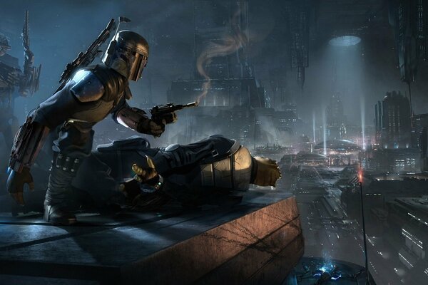 The aliens who captured our hero. Star Wars