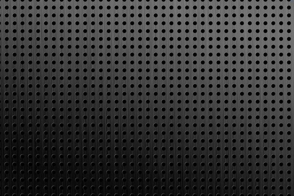 Black dots on a gray background
