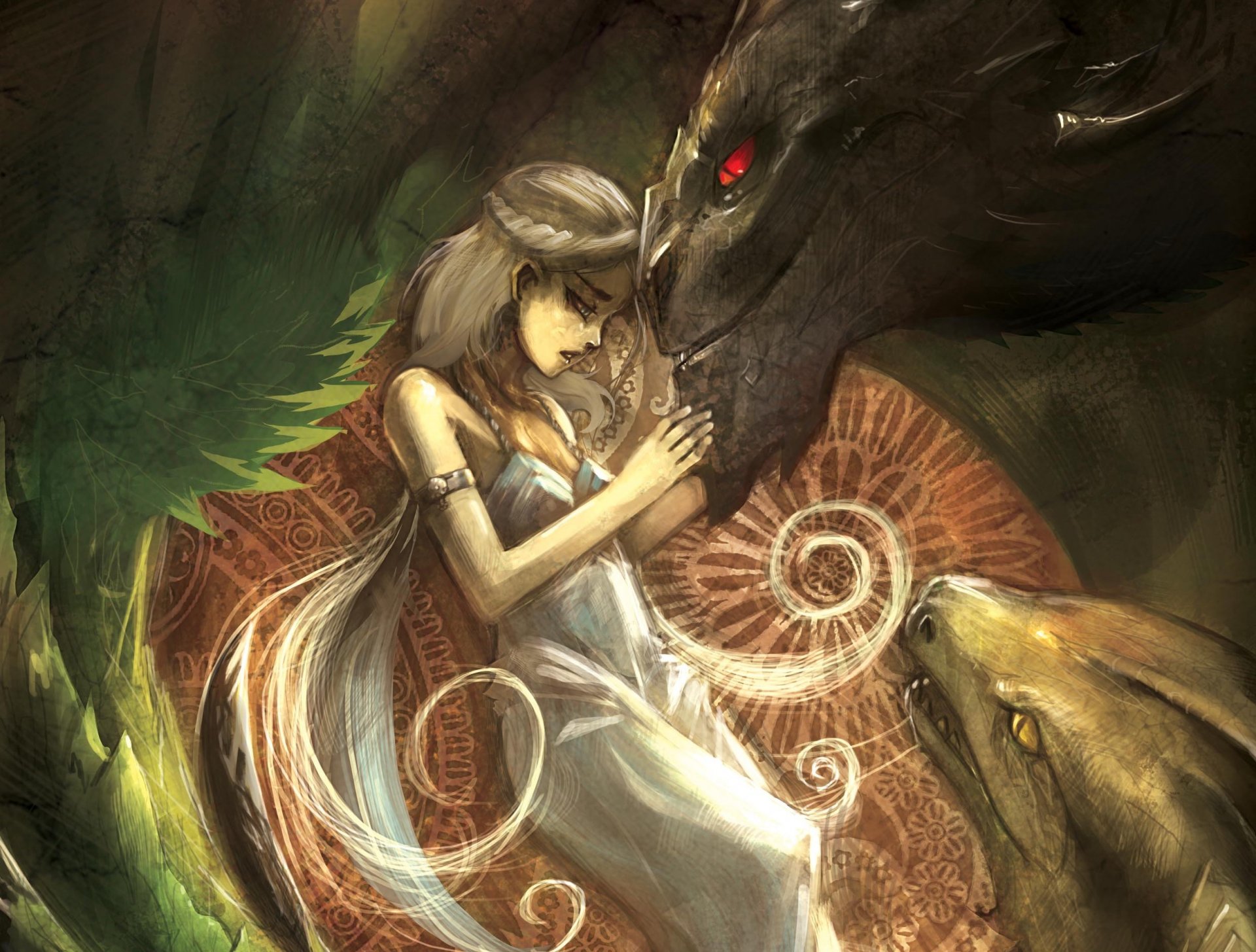 ong of ice and fire song of ice and fire daenerys targaryen mother of dragons girl dragon