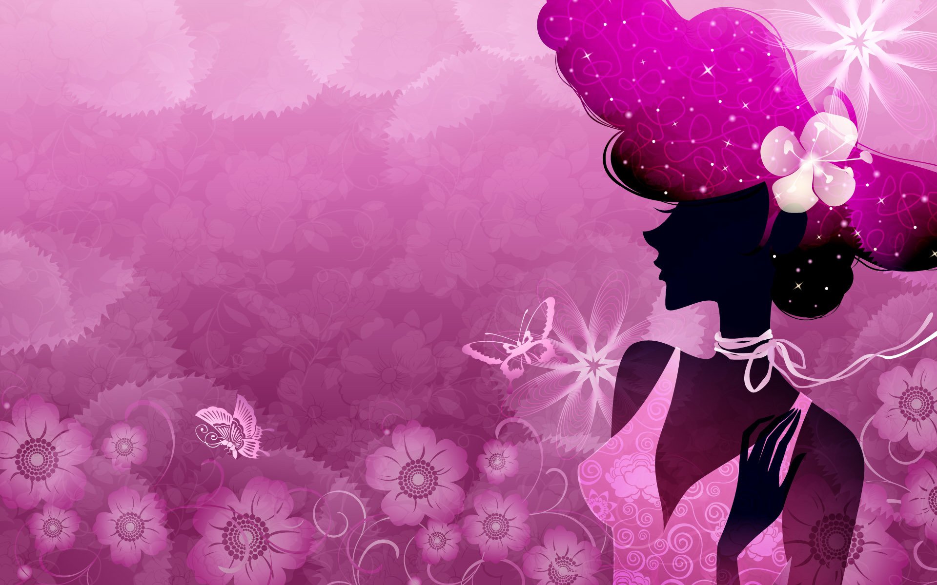 digital art silhouette style