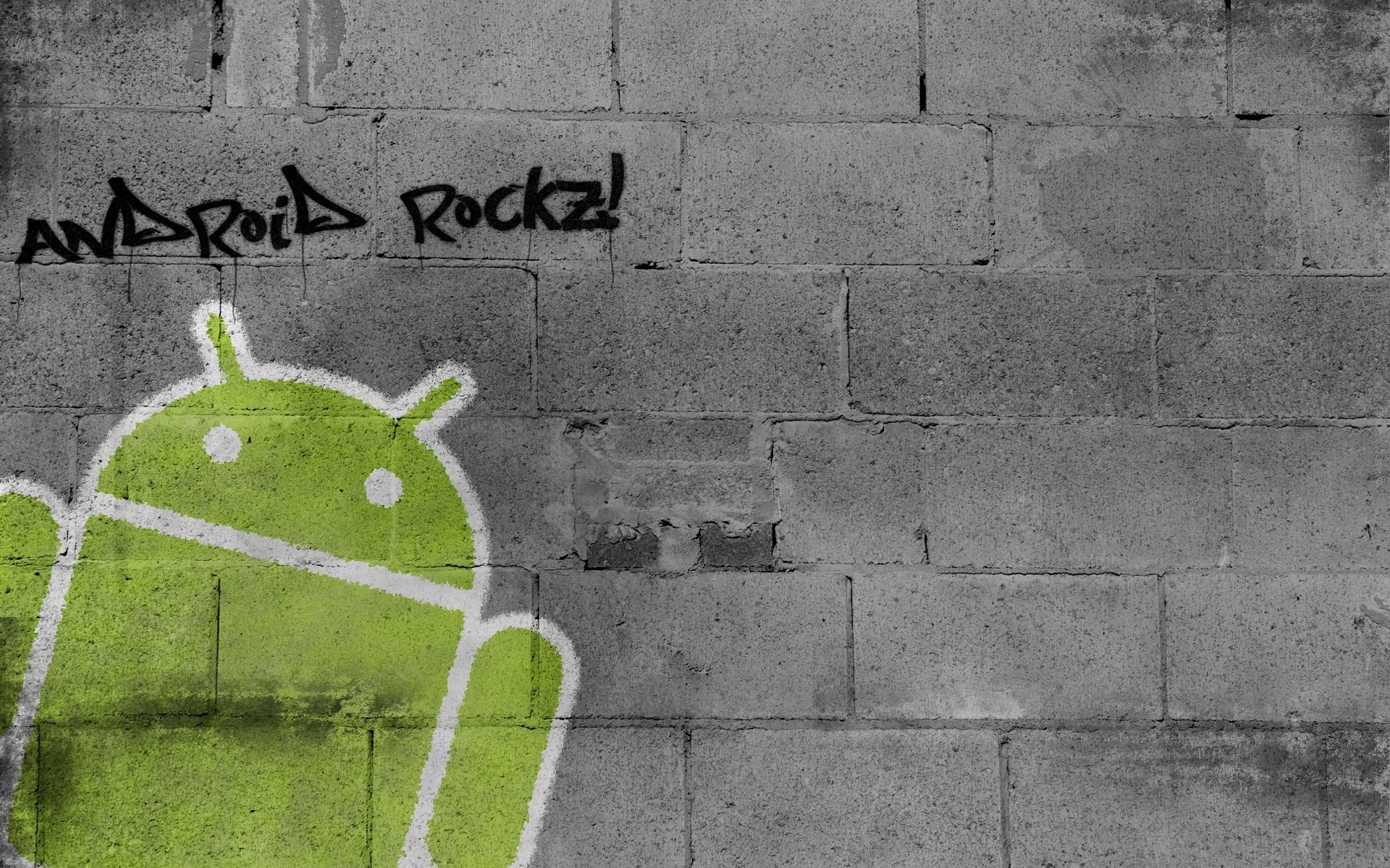 android graffiti wall