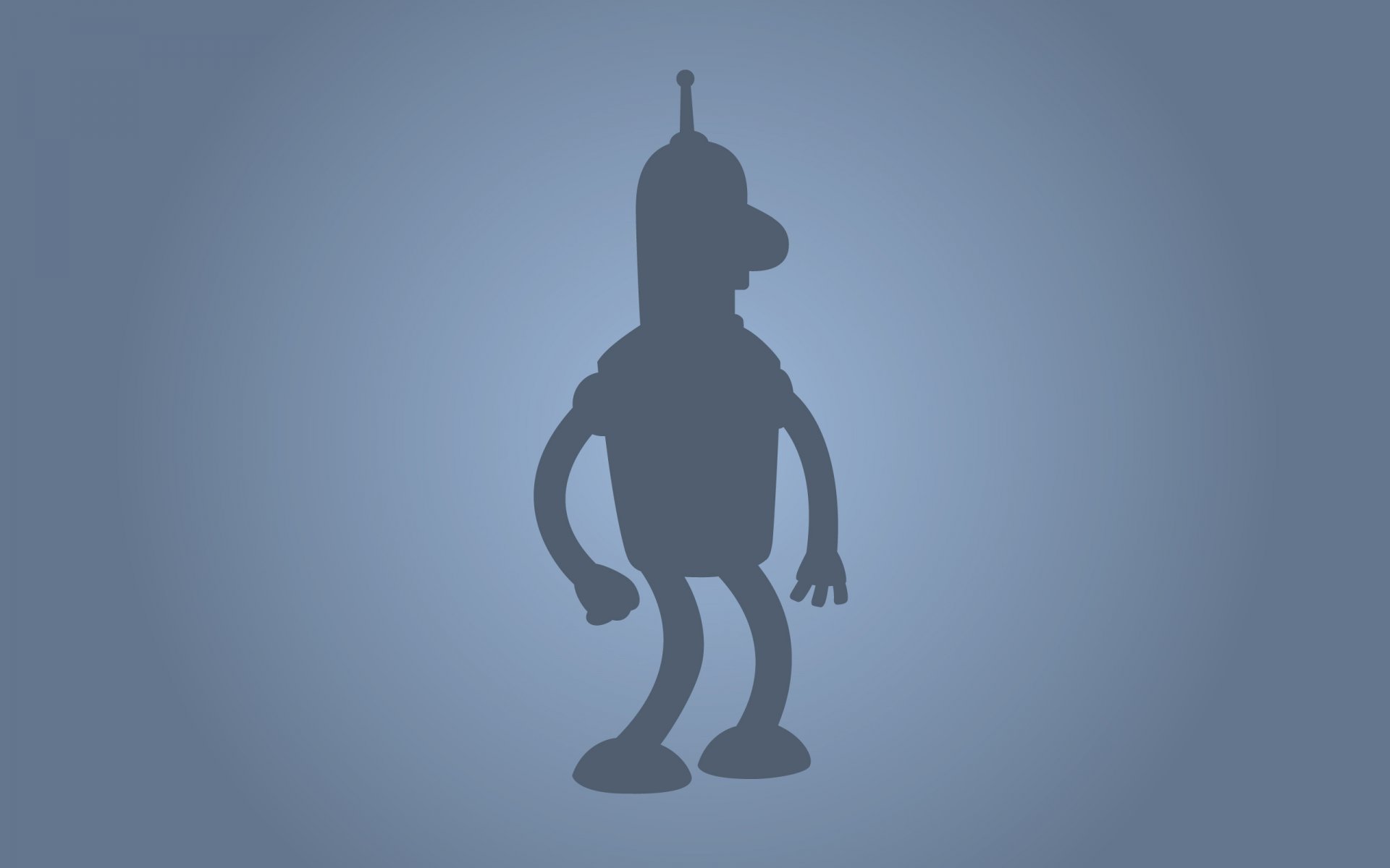 futurama bender silhouette to kill all people