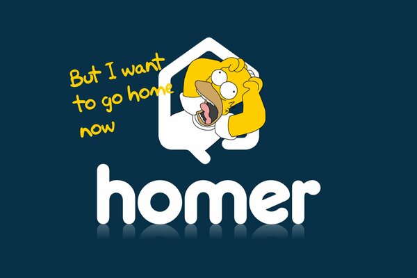A picture of Homer Simpson from the cartoon