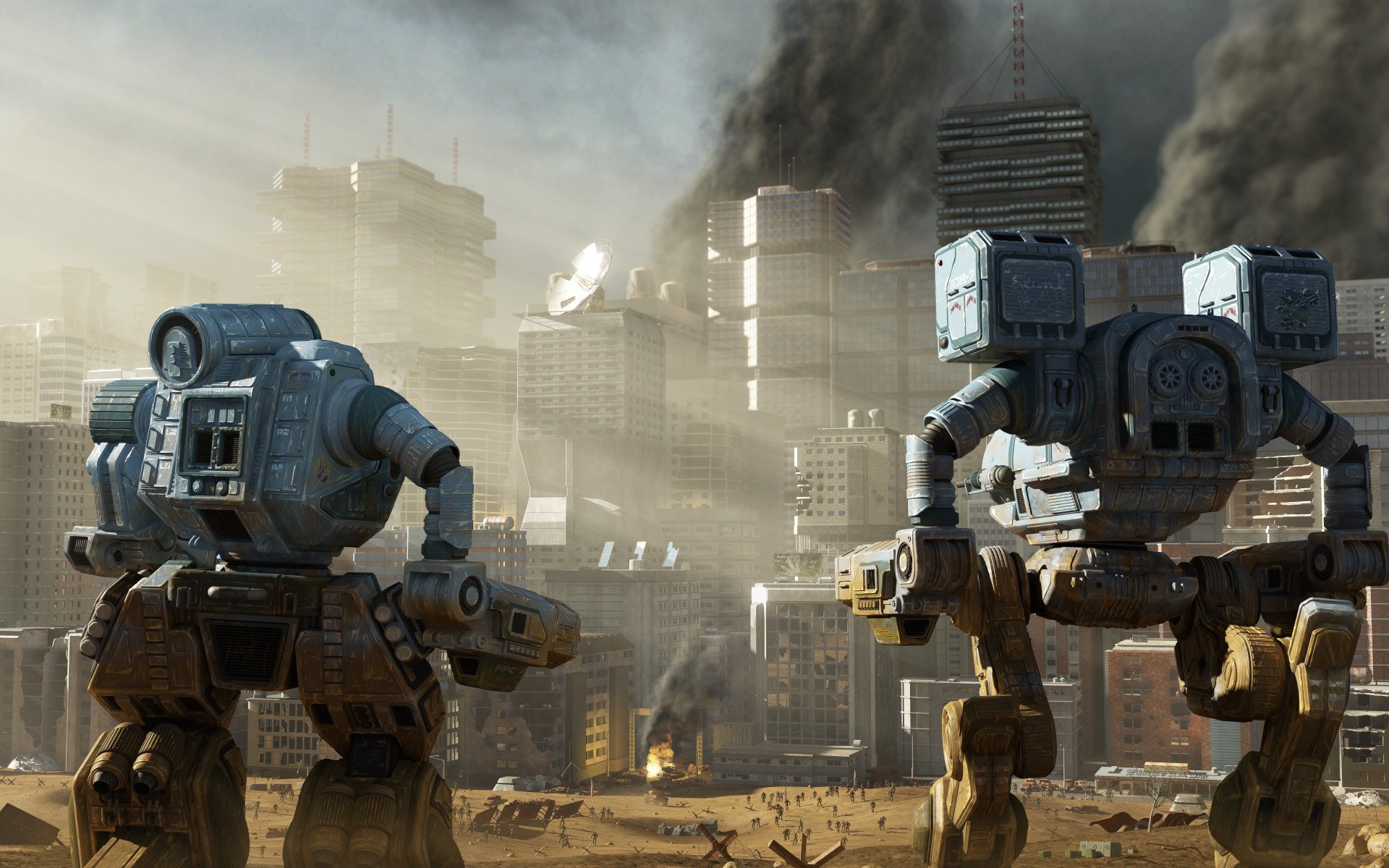 robots town metropoli