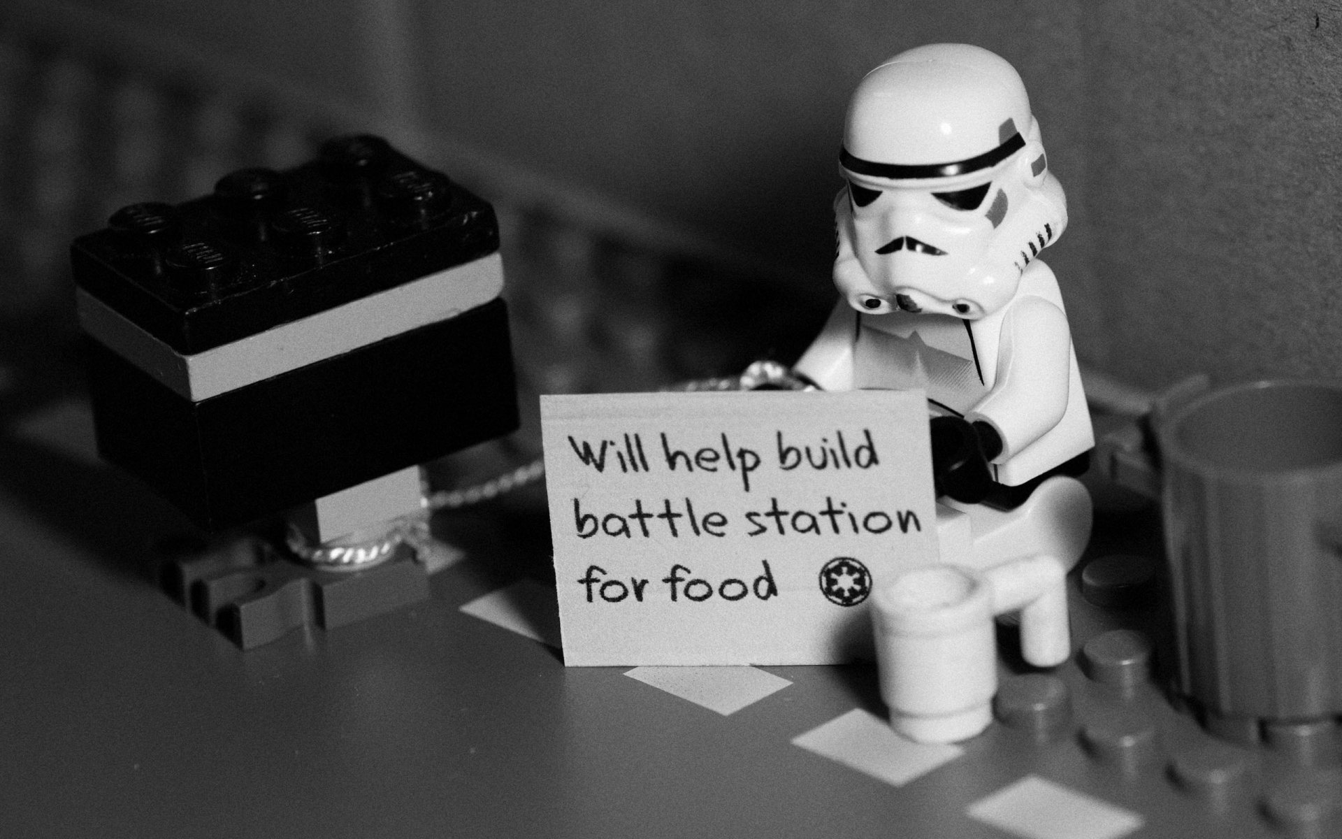 tar wars lego unemployed attack