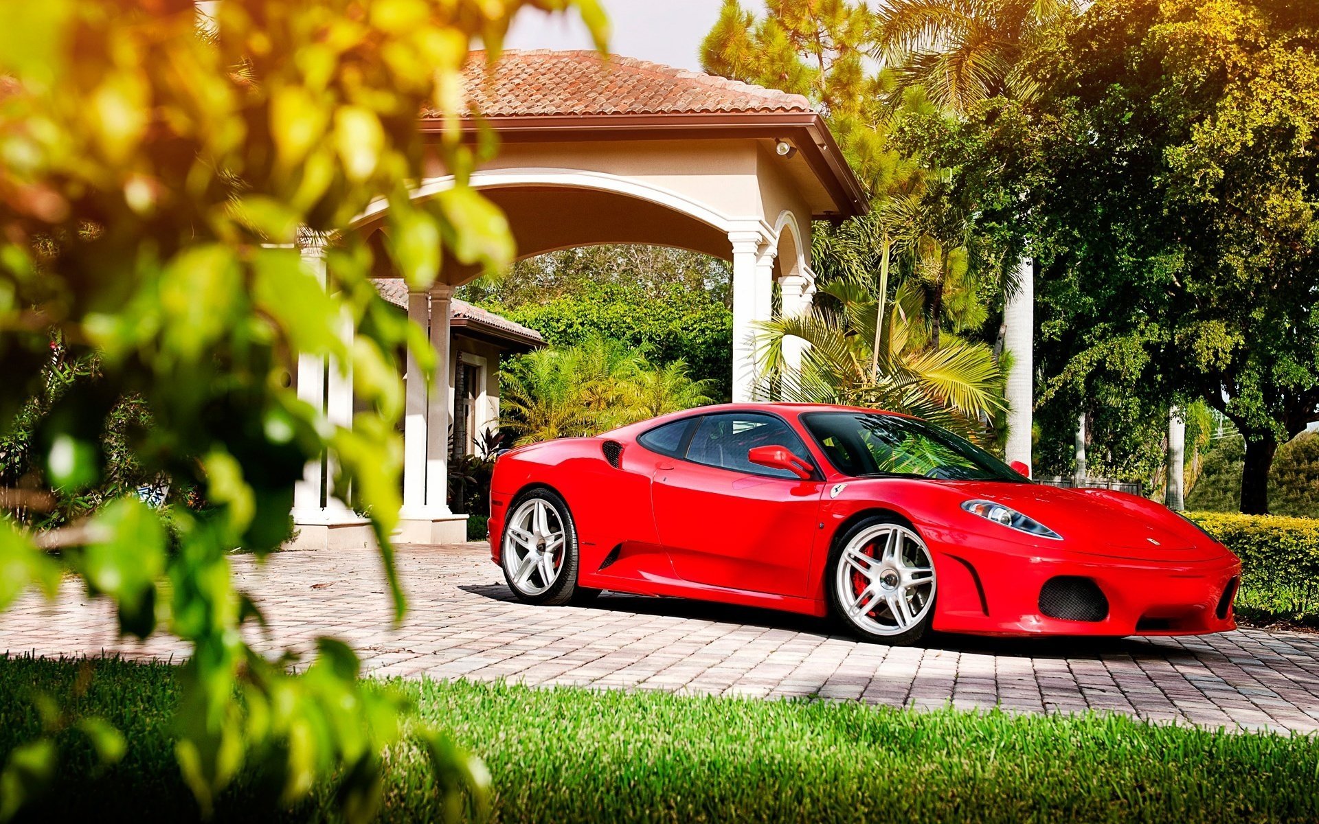 ferrari ferrari car red