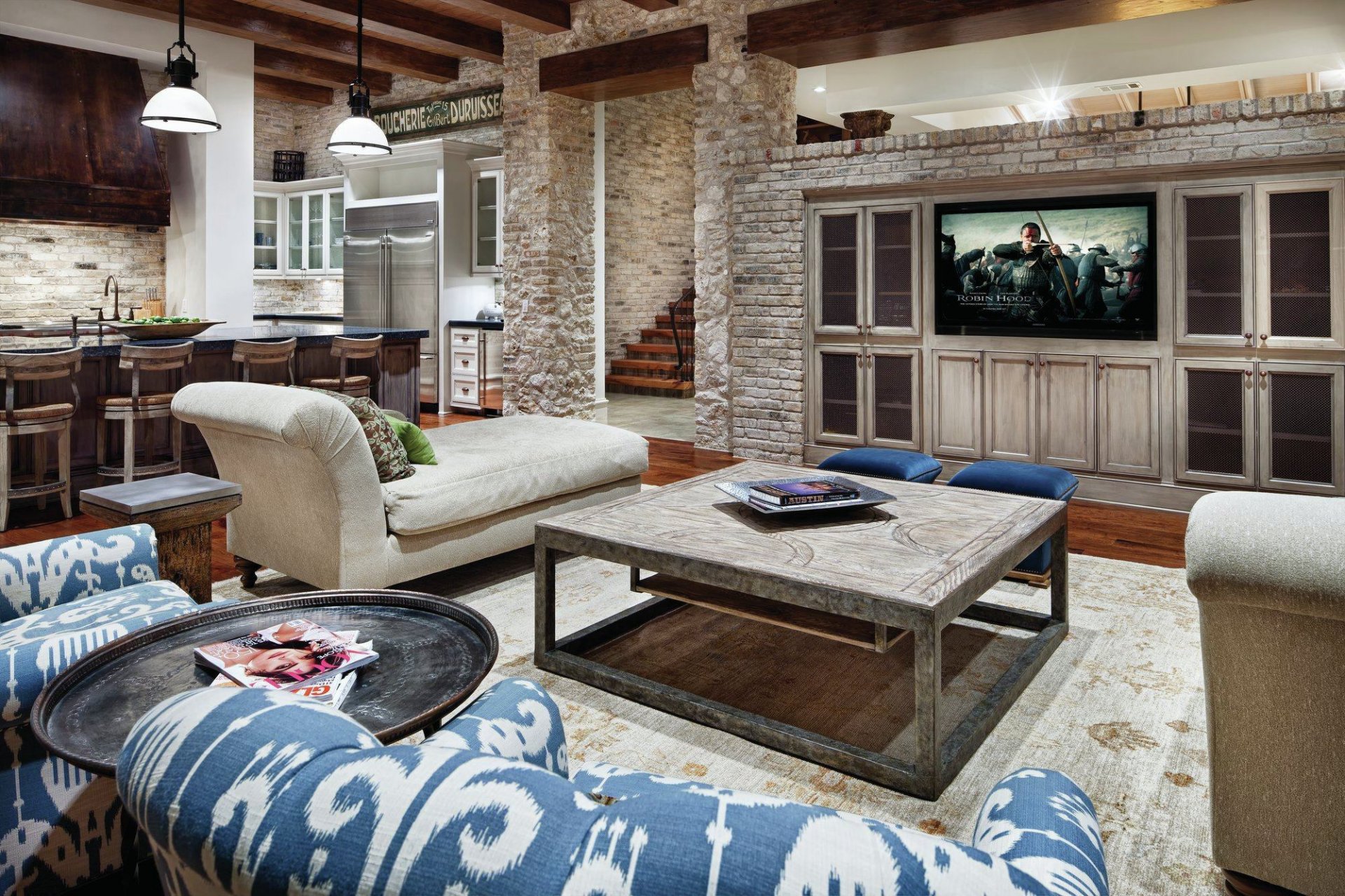 interior home home living room kitchen chairs armchairs TV table cabinets