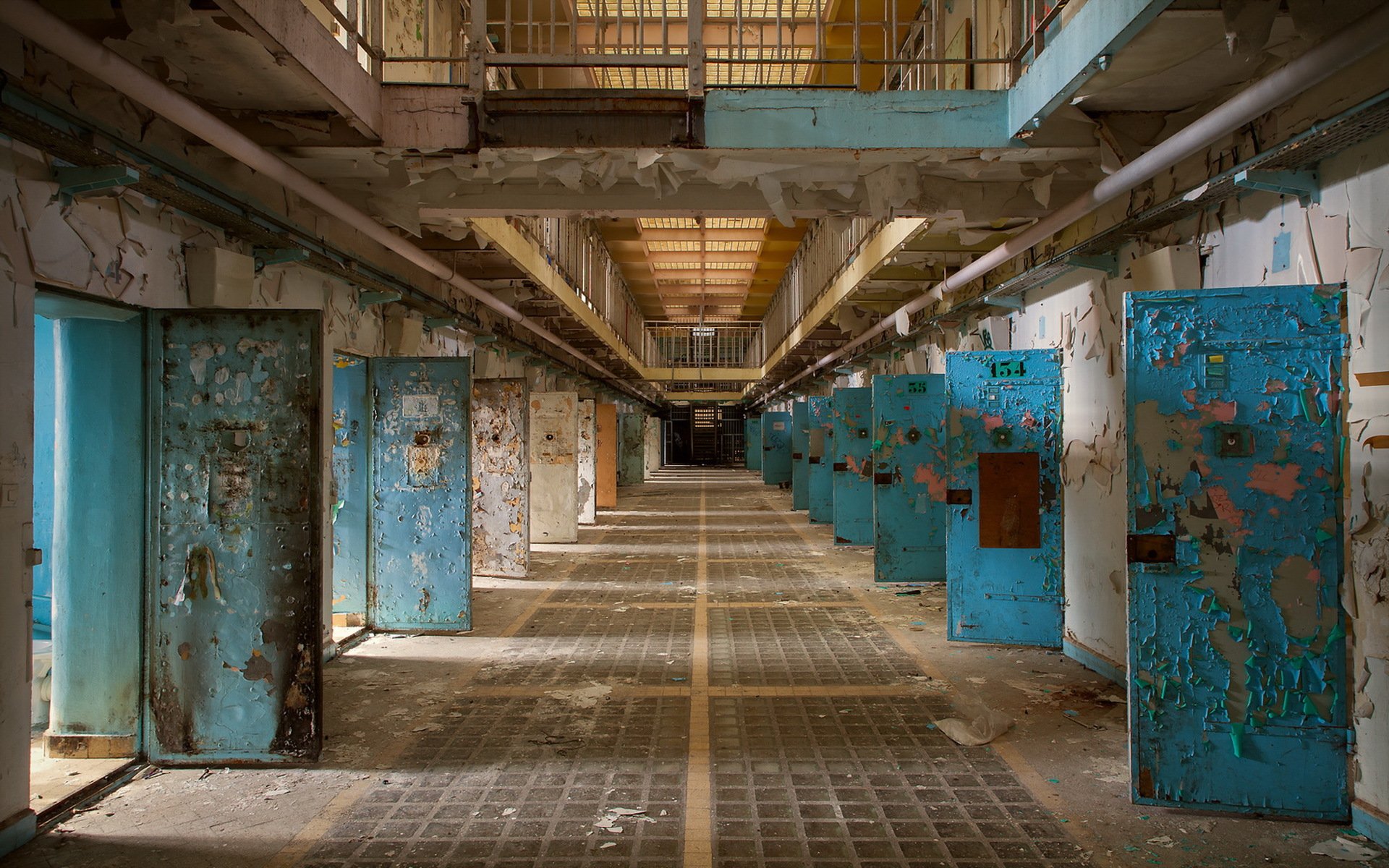 prison camera interior